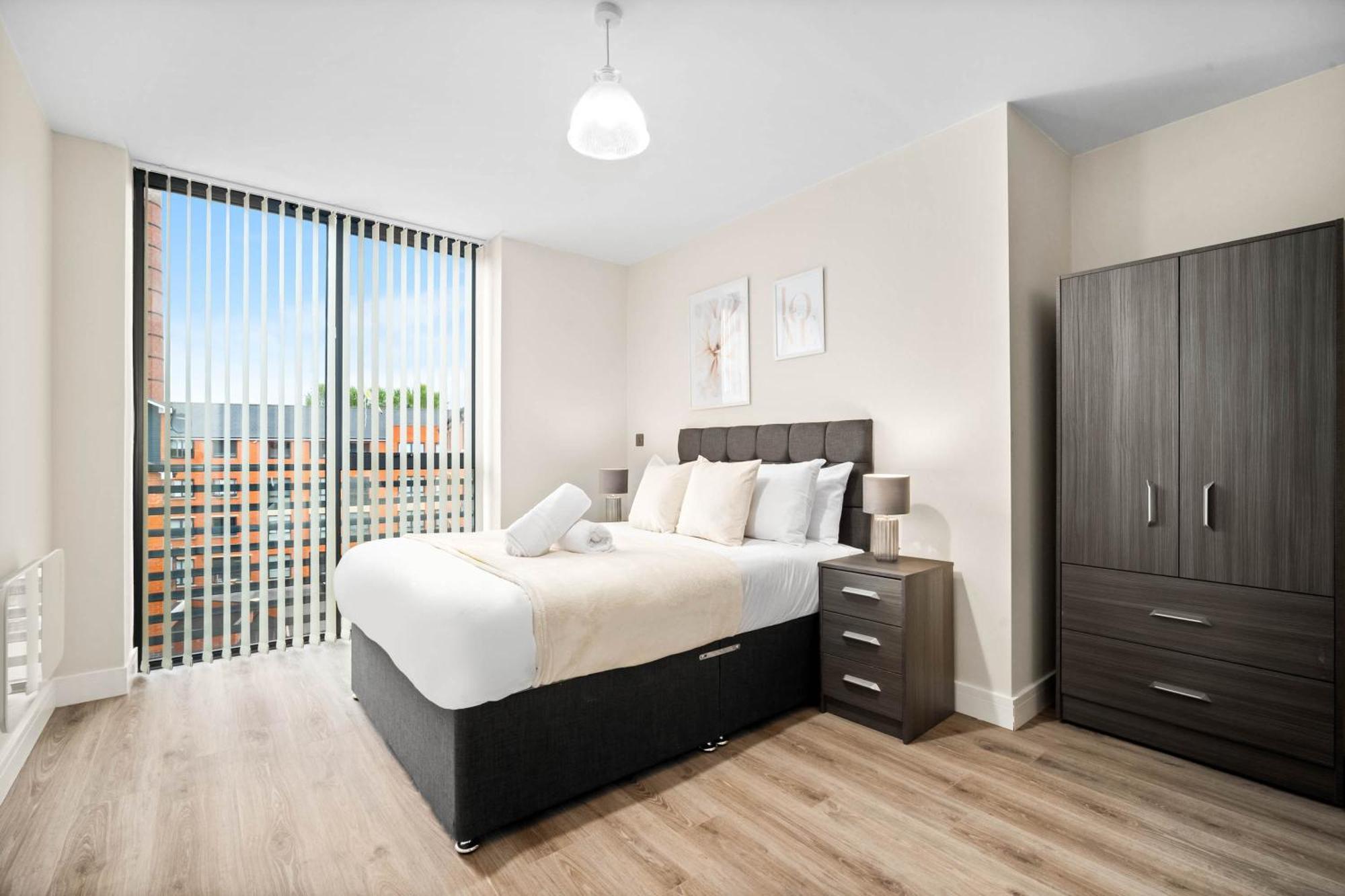 New Luxury Two Bedroom Apartment - City Centre - Netflix - Wifi - Top Rated - Jq 8Ah バーミンガム エクステリア 写真