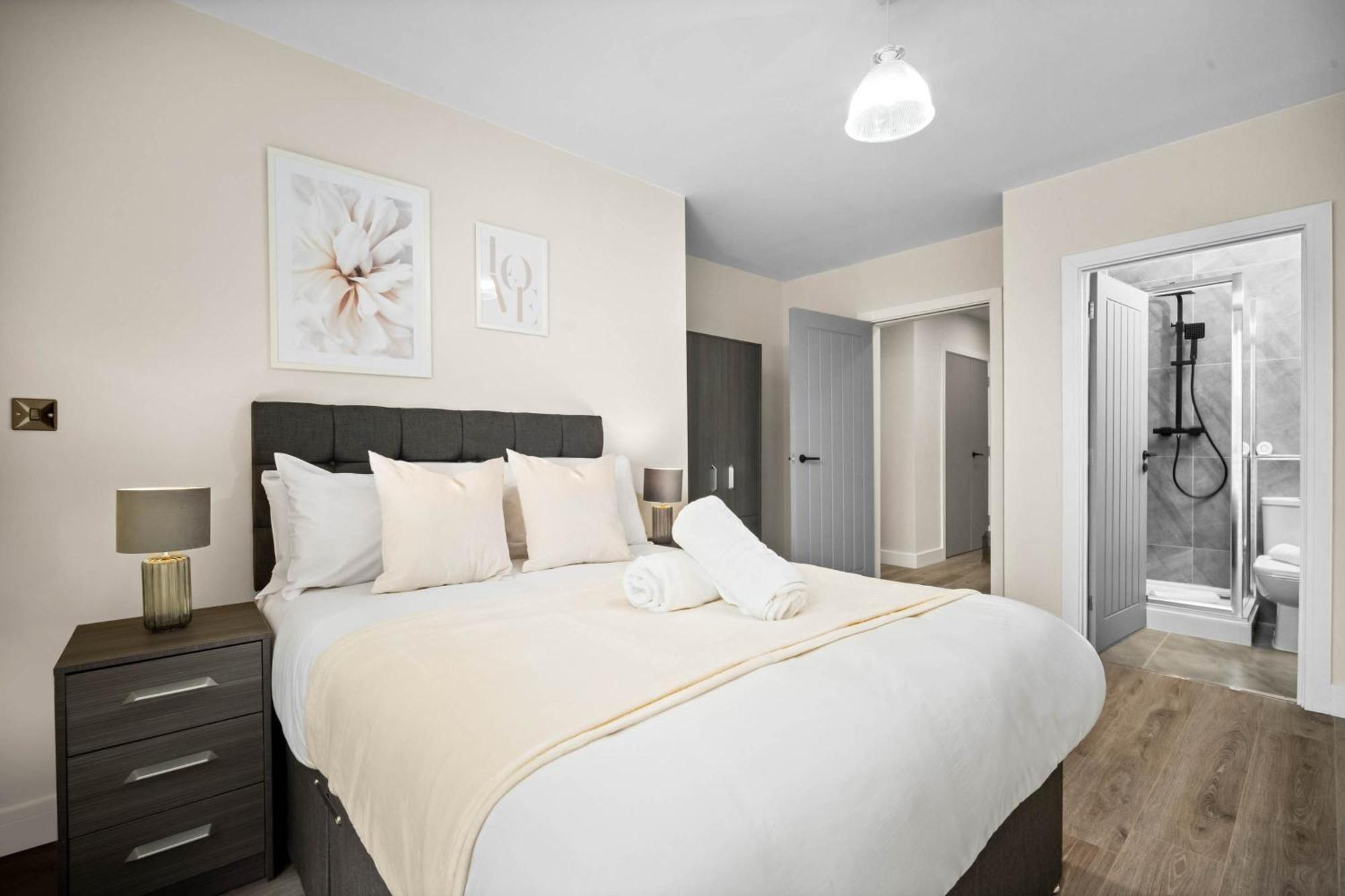 New Luxury Two Bedroom Apartment - City Centre - Netflix - Wifi - Top Rated - Jq 8Ah バーミンガム エクステリア 写真